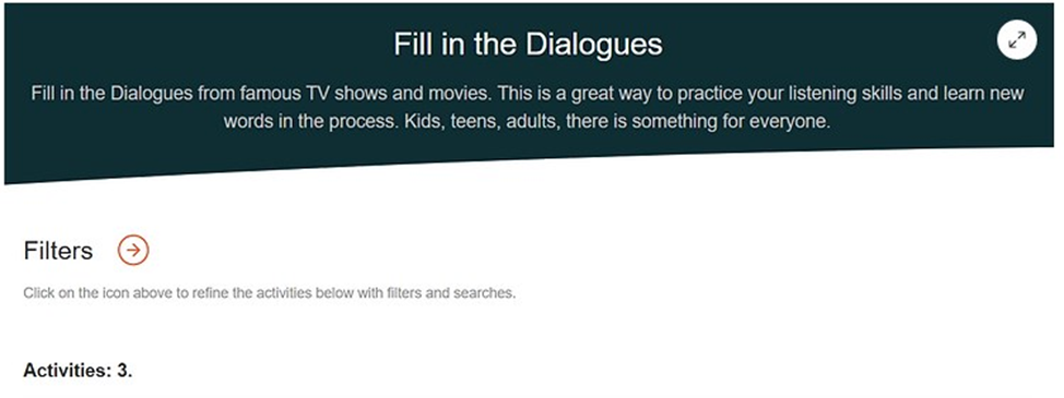 fill in the dialogue страница 
