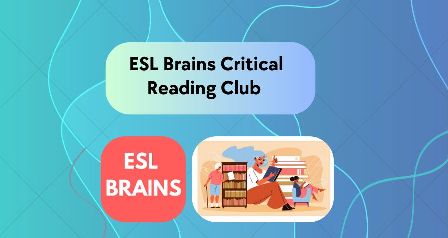 blue picture ESL Brains Critical Reading Club 