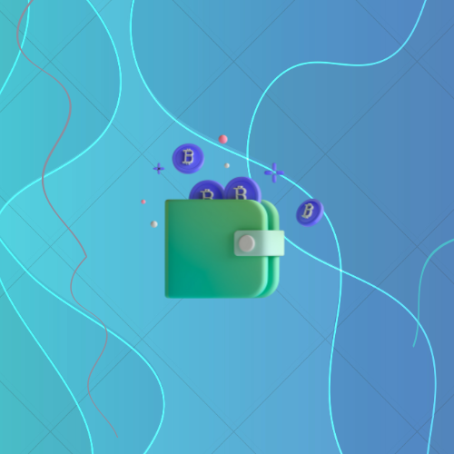 cryptocurrency symbol and wallet